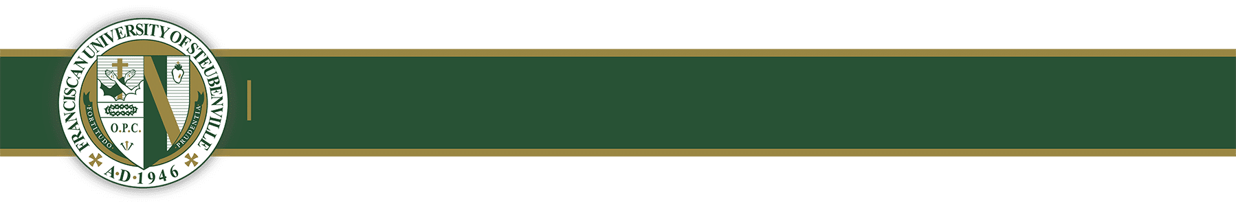 seal and banner franciscan